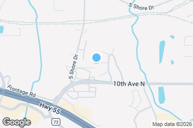 Map image of the property - 10700 11th Ave N