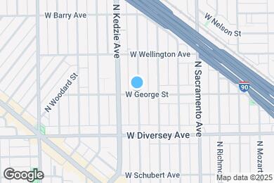 Map image of the property - 2902 N Troy St