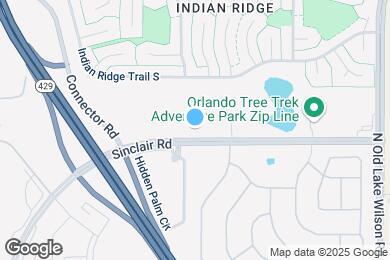 Map image of the property - 825 Laura Oaks Blvd