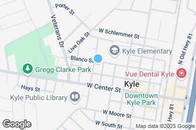 Map image of the property - 605 Blanco St