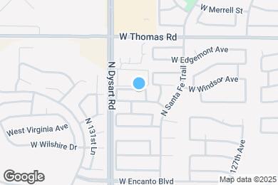 Map image of the property - 12883 W Windsor Ave