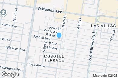 Map image of the property - 608 W Jonquil Ave