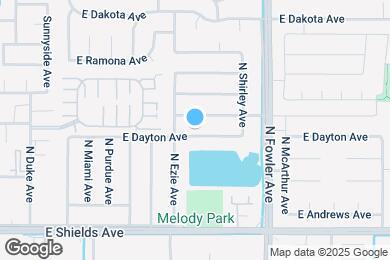 Map image of the property - 5929 E Dayton Ave