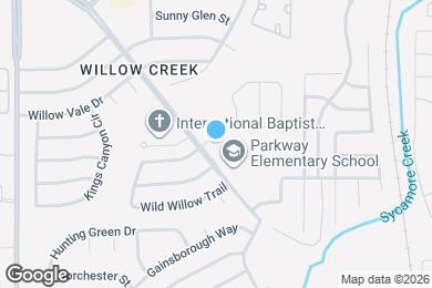 Map image of the property - 1621 Whispering Cove Trail