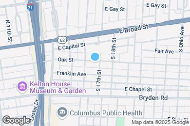 Map image of the property - 839 Oak St