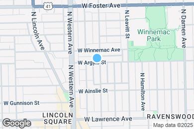 Map image of the property - 4956 N Oakley Ave