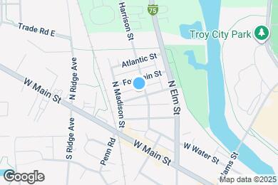 Map image of the property - 909 Jefferson St