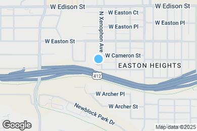 Map image of the property - 208 N Xenophon Ave