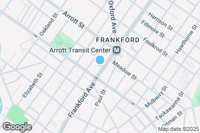 Map image of the property - 4626 Frankford Ave