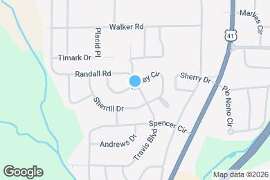 Map image of the property - 3525 Travis Blvd