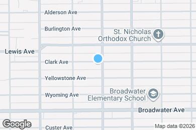 Map image of the property - 608 Clark Ave