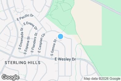 Map image of the property - 2176 S Gibralter Way