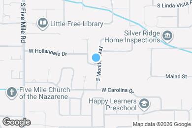 Map image of the property - 10054 W Raleigh St