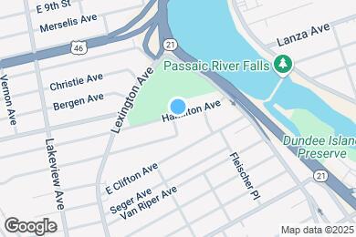 Map image of the property - 63 Hamilton Ave