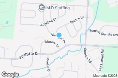 Map image of the property - 691 Hunnicut Dr