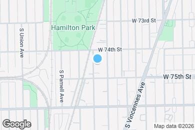 Map image of the property - 7431 S Eggleston Ave