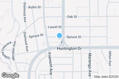 Map image of the property - 1801 Fair Oaks Ave