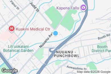 Map image of the property - 2033 Nuuanu Ave
