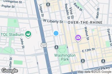 Map image of the property - 131 W 15th St
