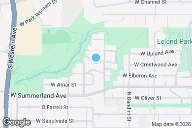 Map image of the property - 1133 W Crestwood Ave