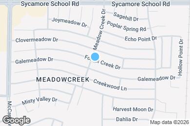 Map image of the property - 2729 Forest Creek Dr