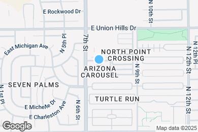 Map image of the property - 727 E Rose Marie Ln
