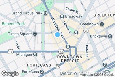 Map image of the property - 1220 Griswold St