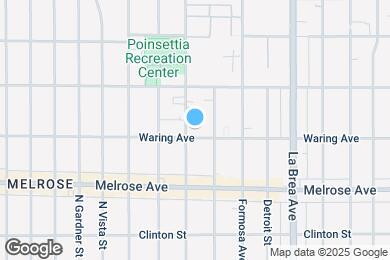 Map image of the property - 806 N Poinsettia Pl