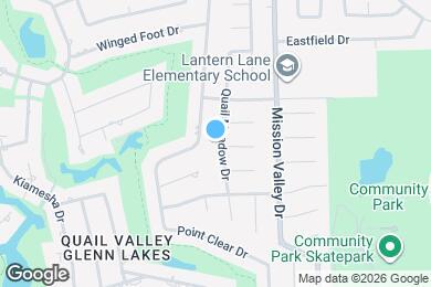 Map image of the property - 3618 Quail Meadow Dr