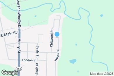 Map image of the property - 919 Harris Dr