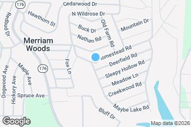 Map image of the property - 1014 Homestead Rd