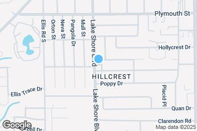 Map image of the property - 1292 Peacefield Dr