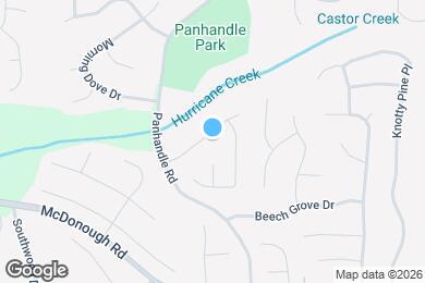 Map image of the property - 1407 Shadow Creek Ave
