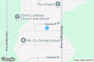 Map image of the property - 1555 Saint Joseph Cir