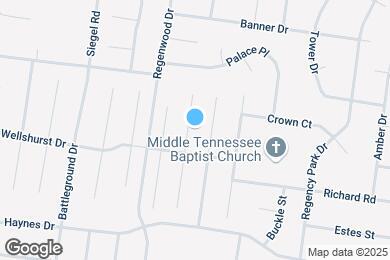 Map image of the property - 2710 Marilyn Ct