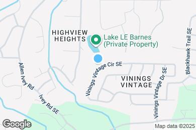 Map image of the property - 391 Vinings Vintage Cir SE