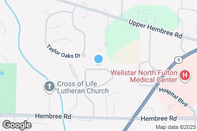 Map image of the property - 330 Hembree Forest Cir