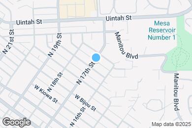 Map image of the property - 403 N 17th St