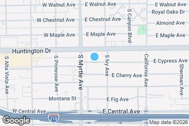 Map image of the property - 124 E Cypress Ave