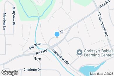 Map image of the property - 3821 Rex Cir