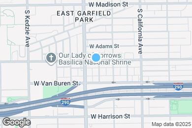 Map image of the property - 2937 W Jackson Blvd