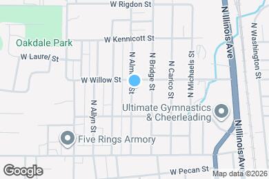 Map image of the property - 615 N Almond St