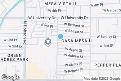 Map image of the property - 1754 W 2nd St