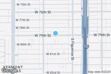 Map image of the property - 630 1/2 W 79th St
