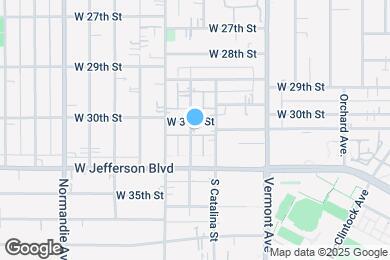 Map image of the property - 1396 W 30th St