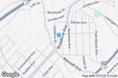 Map image of the property - 2314 Broadway Ave