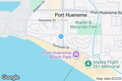 Map image of the property - 380 E Surfside Dr