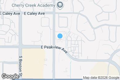Map image of the property - 9797 E Peakview Ave