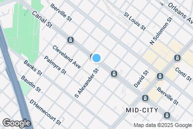 Map image of the property - 4408 Canal St