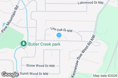 Map image of the property - 1407 Sycamore Dr NW
